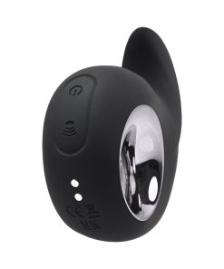 Playboy Ring My Bell Rechargeable Silicone Tapping Vibrator Black
