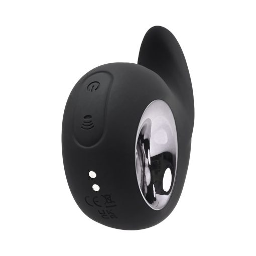 Playboy Ring My Bell Rechargeable Silicone Tapping Vibrator Black - Image 7