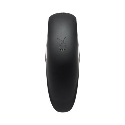 Playboy Ring My Bell Rechargeable Silicone Tapping Vibrator Black - Image 10