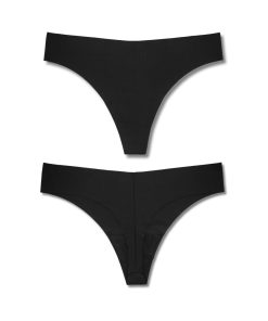Bonks Black Magic Seamless Thong O/S