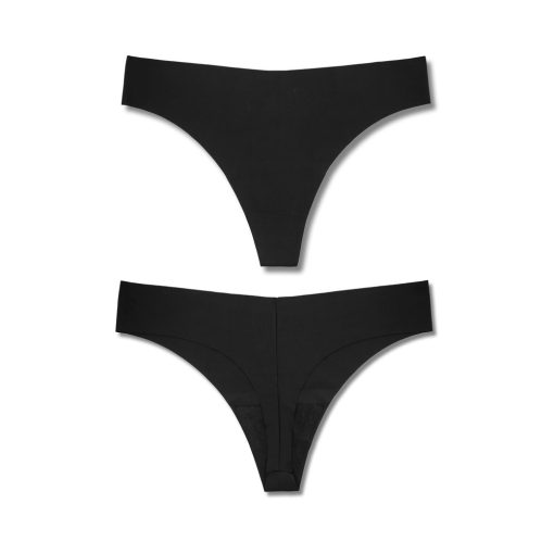 Bonks Black Magic Seamless Thong O/S - Image 3