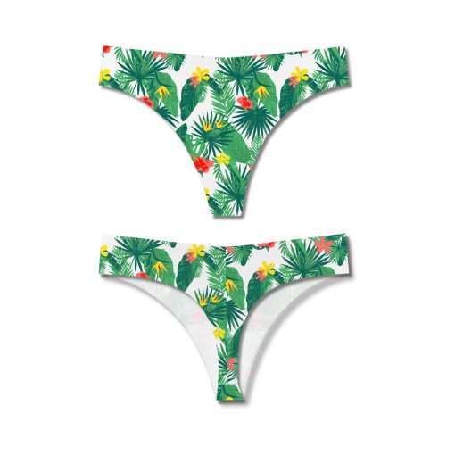 Bonks Tropic Like It'S Hot Seamless Thong O/S - Image 3