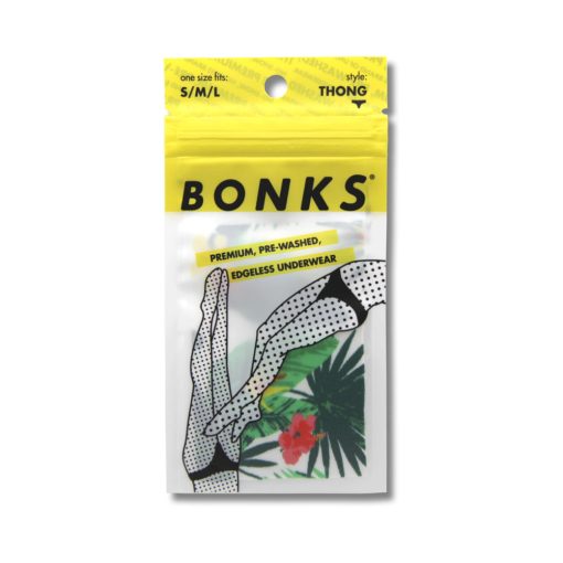 Bonks Tropic Like It'S Hot Seamless Thong O/S - Image 4