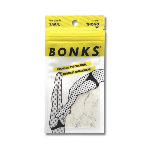 Bonks Rock Bottom Seamless Thong O/S - Image 4