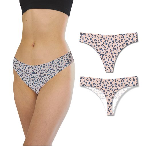 Bonks Cat'S Out Of The Bag Seamless Thong O/S - Image 2