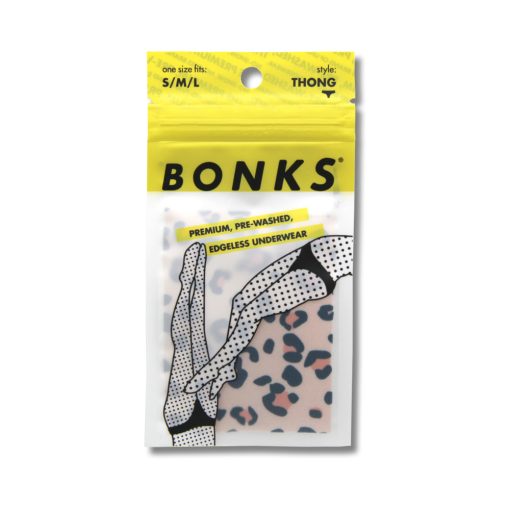 Bonks Cat'S Out Of The Bag Seamless Thong O/S - Image 4