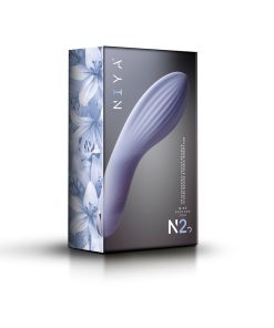 Niya 2 Couples Massager Cornflower Rebranded Packaging