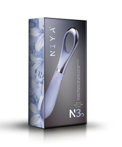 Niya 3 Precision Point Massager Cornflower Rebranded Packaging
