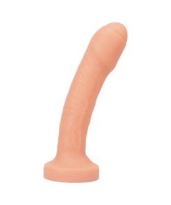 Tantus Uncut #2 O2 6.5 In. Dual Density Dildo Cream