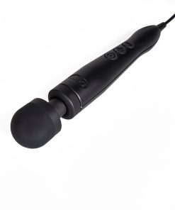 Doxy Die Cast 3 Wand Vibrator – Matte Black Compact Plug-In Massager