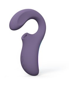 Lelo Enigma Wave Suction Dual Stimulator Cyber Purple