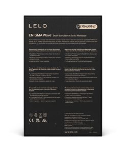 Lelo Enigma Wave Suction Dual Stimulator Black