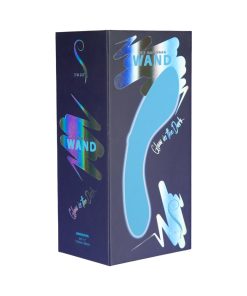Swan The Mini Swan Wand Glow-In-The-Dark Blue