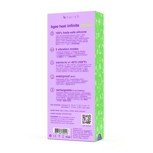 B Swish Bgee Heat Infinite Deluxe Sweet Lavender - Image 5