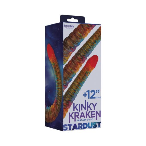Stardust Kinky Kraken 12 In. Bendable Fantasy Dildo - Image 3