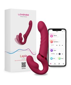 Lovense Lapis Vibrating Strapless Strap-On