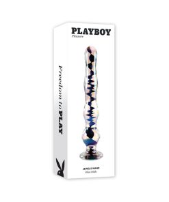 Playboy Jewels Wand Borosilicate Glass Iridescent