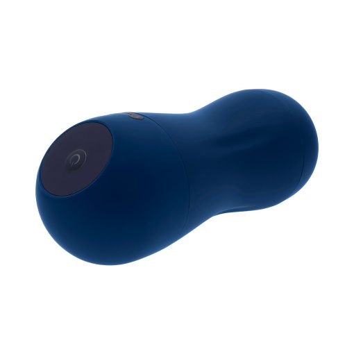 Playboy Gusto Rechargeable Sucking Vibrating Stroker Navy - Image 3
