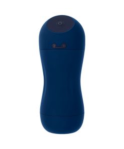 Playboy Gusto Rechargeable Sucking Vibrating Stroker Navy