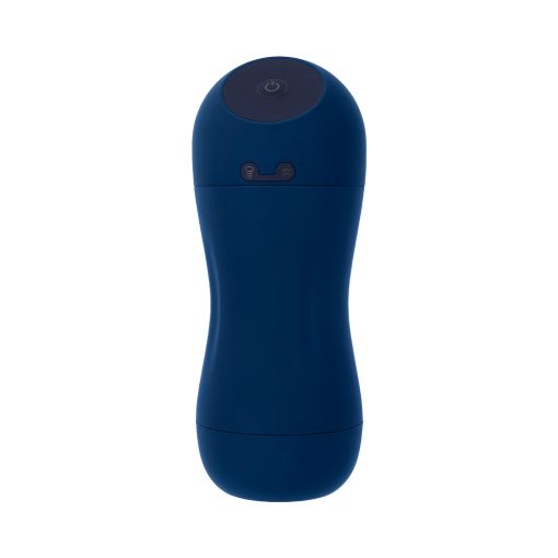Playboy Gusto Rechargeable Sucking Vibrating Stroker Navy - Image 6