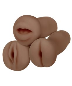 Selopa Party Pack 3-Piece Stroker Pack Dark