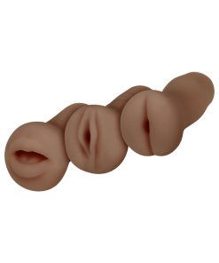 Selopa Party Pack 3-Piece Stroker Pack Dark