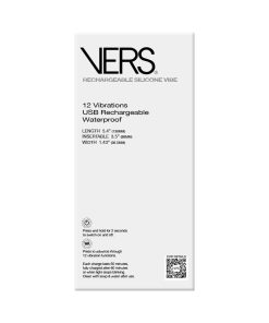 Vers Rechargeable Silicone G-Spot Vibe