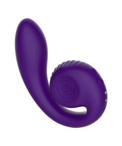 Snail Vibe Gizi – Flexible G-Spot & Clitoral Vibrator, Spiral Head
