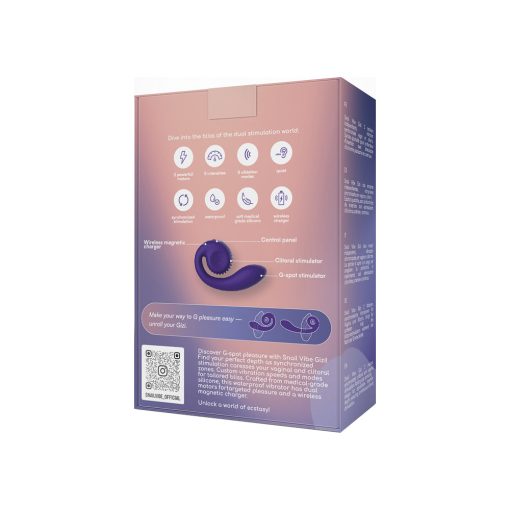 Snail Vibe Gizi – Flexible G-Spot & Clitoral Vibrator, Spiral Head - Image 5