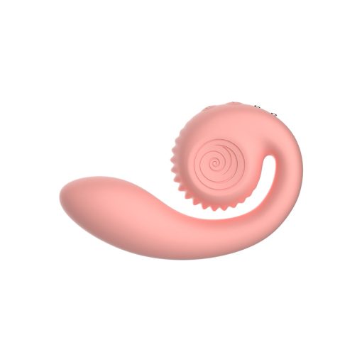 Snail Vibe Gizi Dual Stimulator – G-Spot & Clitoral Vibrator (Peachy Pink) - Image 2