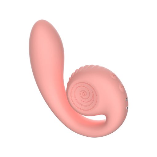 Snail Vibe Gizi Dual Stimulator – G-Spot & Clitoral Vibrator (Peachy Pink) - Image 4
