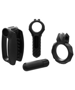 Bathmate Vibe Endurance Kit – Vibrating Cock Ring, Sleeve & Edging Tool