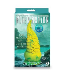 Aliennation Octopod 9 In. Vibrating Silicone Dildo