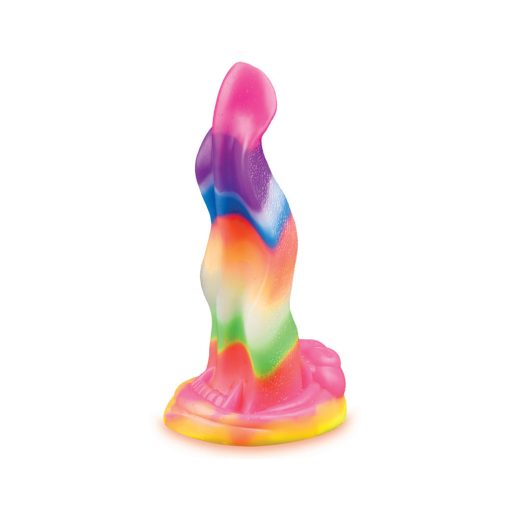 Aliennation Lick Of The Lair 7 In. Glow-In-The-Dark Silicone Dildo - Image 2