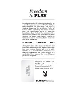 Playboy Jewels Plug