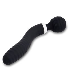 Nu Sensuelle Lolly Nubii Double-Ended Flexible Wand Black