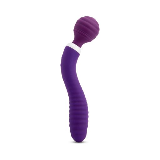 Nu Sensuelle Lolly Nubii Double-Ended Flexible Wand Purple - Image 4