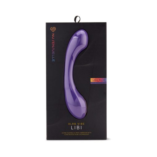 Nu Sensuelle Libi Xlr8 Flexible G-Spot Vibe Deep Purple