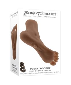 Zero Tolerance Pussy Footin Masturbator Tpe Dark