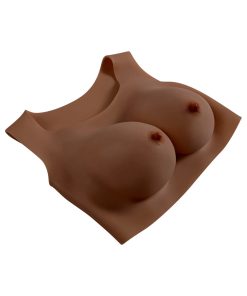 Gender X Undergarments Plate D-Cup Silicone Dark