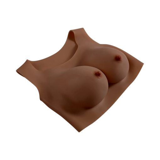 Gender X Undergarments Plate D-Cup Silicone Dark - Image 3