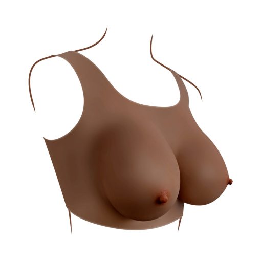 Gender X Undergarments Plate D-Cup Silicone Dark - Image 5