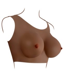 Gender X Undergarments Plate D-Cup Silicone Dark