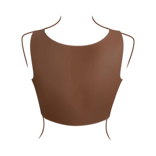 Gender X Undergarments Plate D-Cup Silicone Dark - Image 7