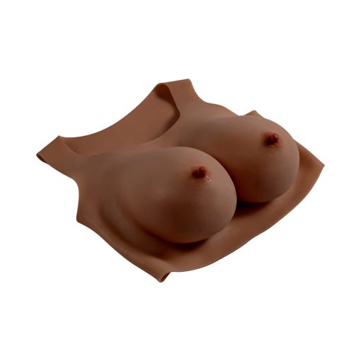 Gender X Undergarments Plate E-Cup Silicone Dark - Image 3