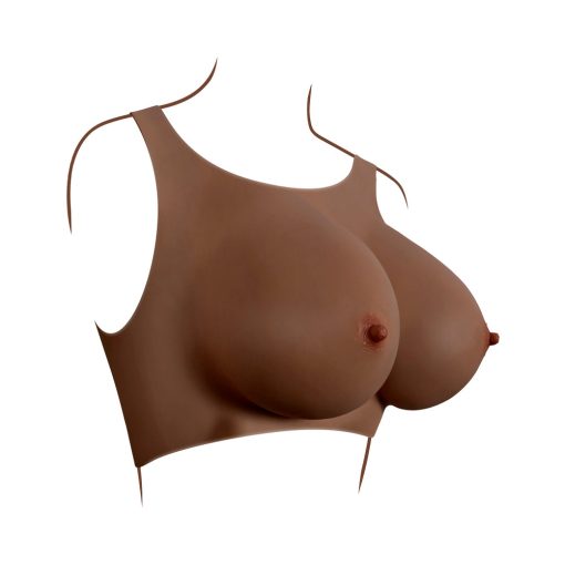 Gender X Undergarments Plate E-Cup Silicone Dark - Image 5