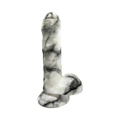 Rock Cocks Pegasus Marble Silicone Dildo 6 In. - Image 2