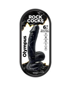 Rock Cocks Olympus Marble Silicone Dildo 6.5 In.