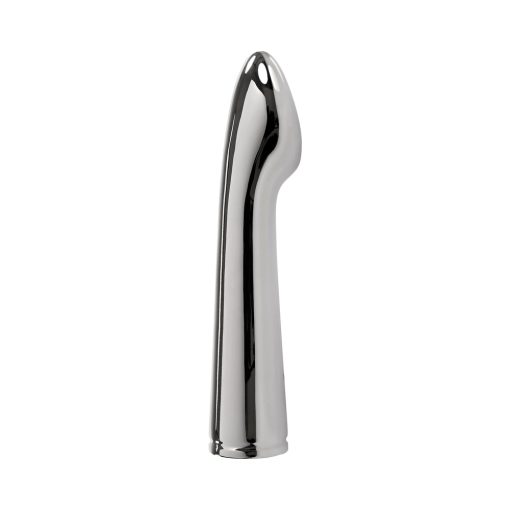 Playboy Swoon Rechargeable Vibrator Aluminum Platinum - Image 3