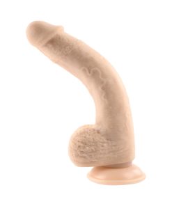 Selopa Natural Feel Flexskin Bendable Dildo With Moving Material 7 In. Light